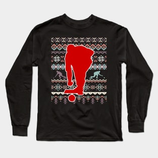 Lawn Bowling Christmas Long Sleeve T-Shirt